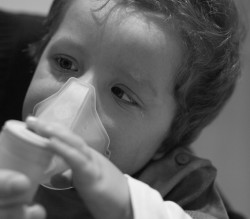 Vaikui padės inhaliacijos