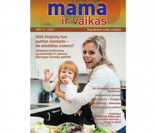 Žurnalas Mama ir vaikas 2015 ruduo