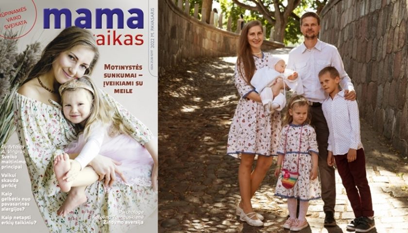 Žurnalas Mama ir vaikas 2022 pavasaris