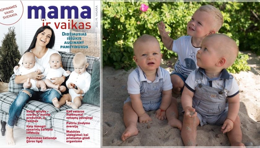 Žurnalas Mama ir vaikas 2022 vasara